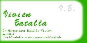 vivien batalla business card